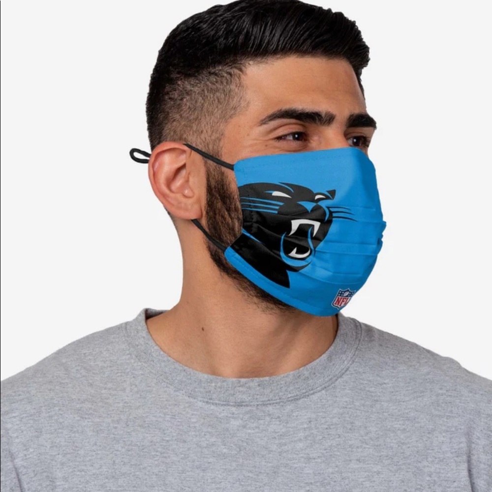 NWT NFL Panthers face masks